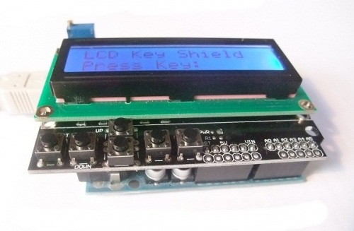 Arduino LCD KeyPad Shield :: Micro JPM