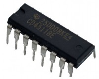 CD4511 BCD To 7 Segment Latch Decoder :: Micro JPM