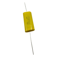 10uF @ 250V Axial Flat Oval Metallized Polypropylene Capacitor