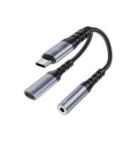 CB-PD35 Maxell USB-C To 3.5mm Female Adapter With PD