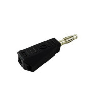 4mm Stackable Type Banana Plug Black